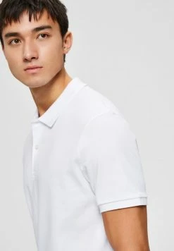 Meilleur prix 😀 Selected Homme Polo - Bright White 🌟 -Selected Homme Soldes Boutique 4489be0feaa44608bfdaa4e3650d776c