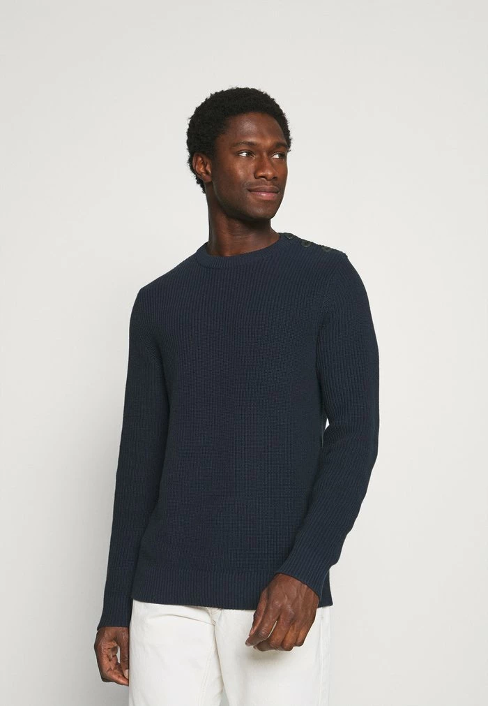 Grosses soldes 🛒 Selected Homme SLHIRVEN BUTTON CREW - Pullover - Black 🛒 1 Grosses soldes 🛒 Selected Homme SLHIRVEN BUTTON CREW - Pullover - Black 🛒