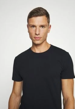 Vente flash 😀 Selected Homme SLHNEWPIMA O NECK TEE 3 PACK - T-shirt Basique - Black 🔔 -Selected Homme Soldes Boutique 469d508b54ac47d682c16395c2089819