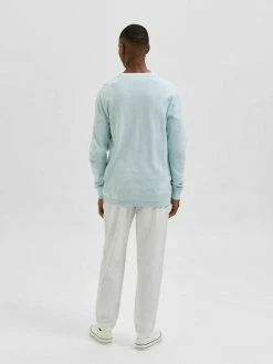 Coupon 👍 Selected Homme LANGÄRMELIGER - Pullover - Pastel Blue 🧨 -Selected Homme Soldes Boutique 46a22dc43b4444138ebedd7fd4482eb6