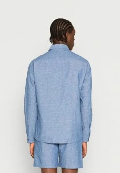 De gros 🌟 Selected Homme BERLIN OVERSHIRT - Chemise - Medium Blue Denim 👍 -Selected Homme Soldes Boutique 46bf719824274156995a0e18815833b6