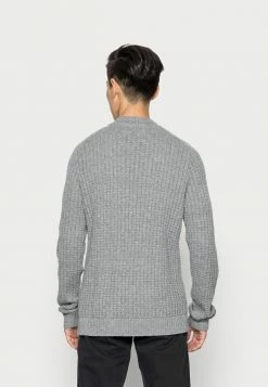 Bon marché 😀 Selected Homme SLHATLAS CREW NECK - Pullover - Light Grey Melange 🔔 -Selected Homme Soldes Boutique 46efefb06d654eecb524d01700833628