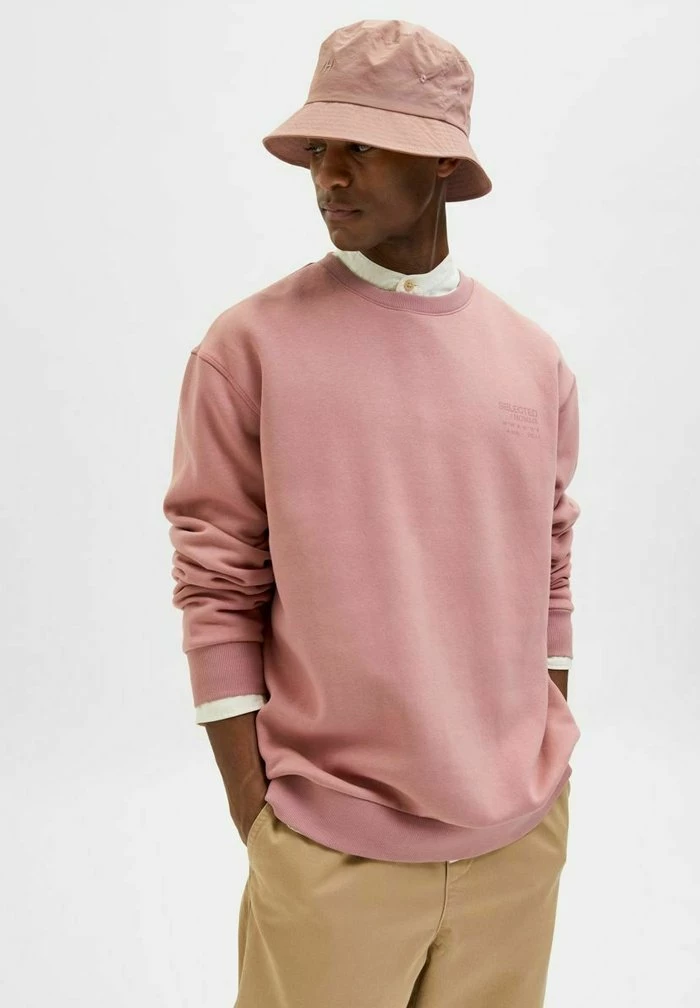 Le moins cher 🤩 Selected Homme RUNDHALS - Pullover - Ash Rose ✨ 4 Le moins cher 🤩 Selected Homme RUNDHALS - Pullover - Ash Rose ✨ – Image 4