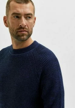 Remise 🎉 Selected Homme Pullover - Navy Blazer 🎁 -Selected Homme Soldes Boutique 48ea29b597214c0db1a948076d1836eb