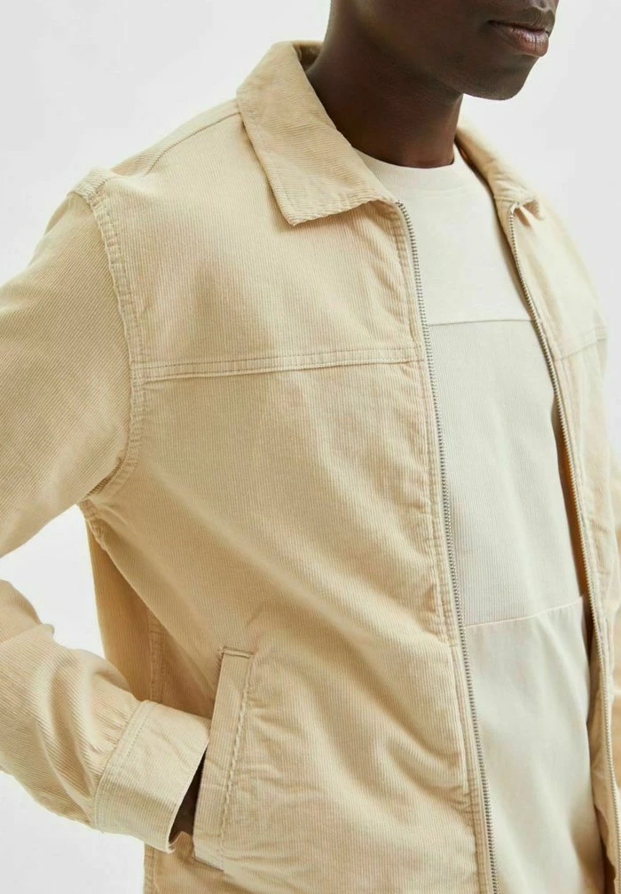 Acheter ⌛ Selected Homme Veste Légère - Egret ❤️ 5 Acheter ⌛ Selected Homme Veste Légère - Egret ❤️ – Image 5