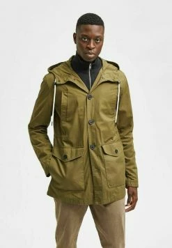 Le moins cher ⭐ Selected Homme Parka - Winter Moss 🥰