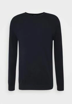 Nouveau ❤️ Selected Homme SLHBERG CREW NECK - Pullover - Navy Blazer/melange 🔥 -Selected Homme Soldes Boutique 4acc401785e341f09588b9a68d039b75