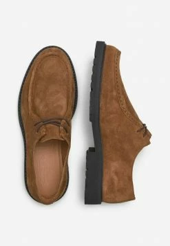 Vente flash ⌛ Selected Homme Chaussures à Lacets - Cognac ❤️ -Selected Homme Soldes Boutique 4b3183454993490985bf2cf193c7e3d2