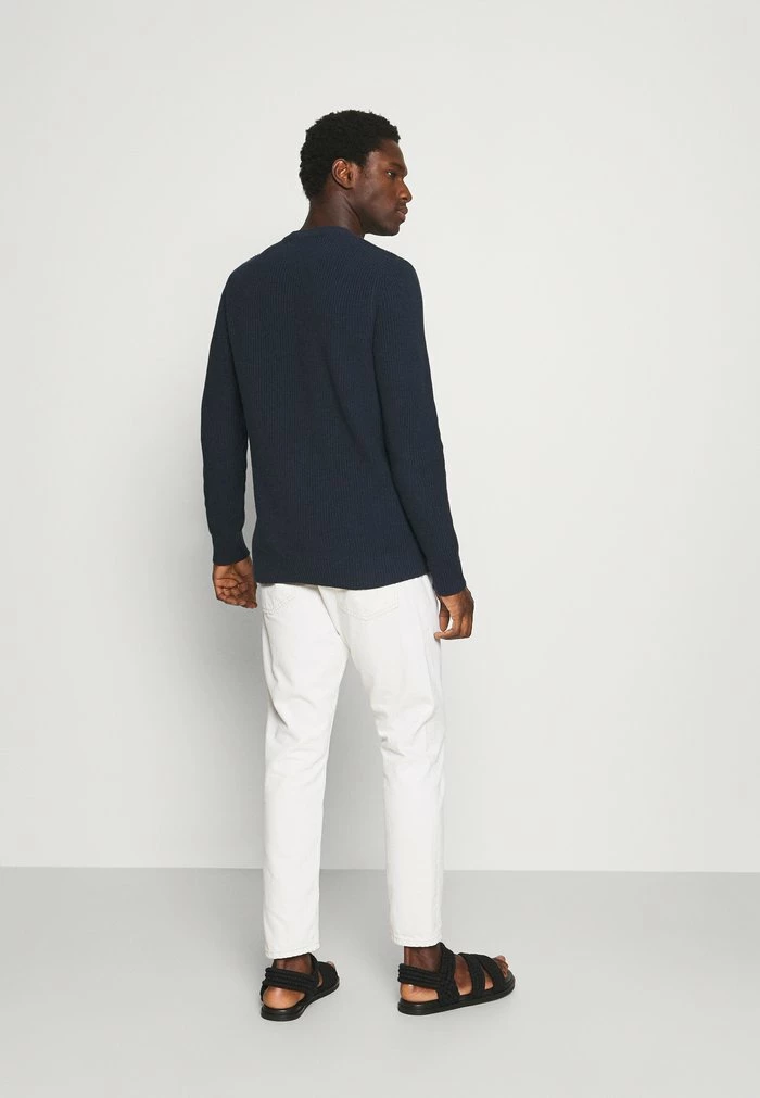 Grosses soldes 🛒 Selected Homme SLHIRVEN BUTTON CREW - Pullover - Black 🛒 3 Grosses soldes 🛒 Selected Homme SLHIRVEN BUTTON CREW - Pullover - Black 🛒 – Image 3