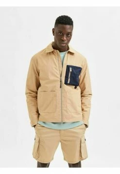 Promo 👍 Selected Homme Veste Mi-saison - Incense 😀
