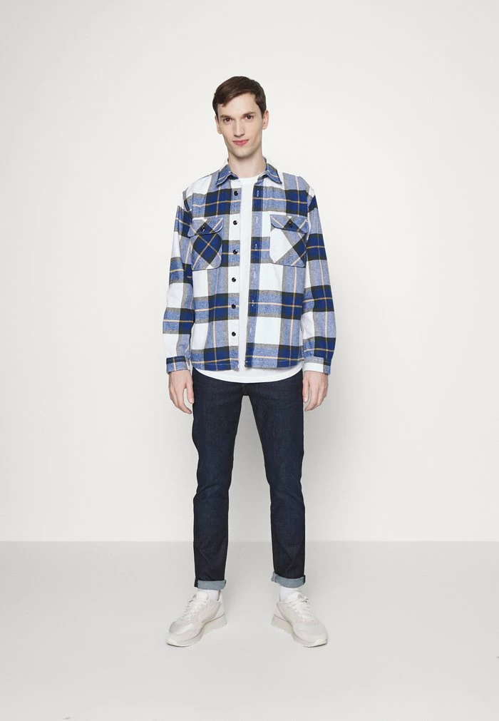 Nouveau 👍 Selected Homme SLHLOOSEJAX OVERSHIRT - Veste Mi-saison - Estate Blue 🥰 2 Nouveau 👍 Selected Homme SLHLOOSEJAX OVERSHIRT - Veste Mi-saison - Estate Blue 🥰 – Image 2