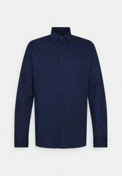 Meilleure vente 😀 Selected Homme SLHREGTALON - Chemise - Dark Blue 🎁