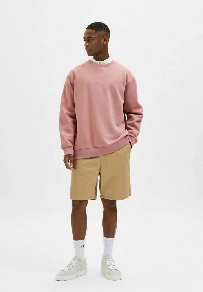 Le moins cher 🤩 Selected Homme RUNDHALS - Pullover - Ash Rose ✨ 2 Le moins cher 🤩 Selected Homme RUNDHALS - Pullover - Ash Rose ✨ – Image 2