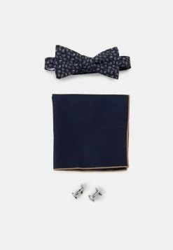 Acheter 🤩 Selected Homme SLHJOHN BOWTIE GIFTBOX SET - Noeud Papillon - Dark Navy 🛒