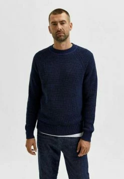 Remise 🎉 Selected Homme Pullover - Navy Blazer 🎁