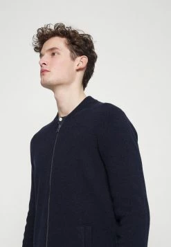 Sortie 👏 Selected Homme SLHRONNY ZIP CARDIGAN - Gilet - Sky Captain Melange ⌛ -Selected Homme Soldes Boutique 5104ad42e11149f19cc94aeb5d0b269e