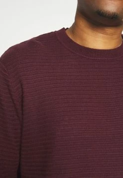 Vente flash 😉 Selected Homme SLHMASEI CREW NECK - Pullover - Winetasting ✨ -Selected Homme Soldes Boutique 51fe97e6d58545f29b4930a71b226680