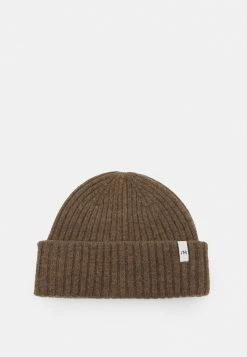 Remise 🧨 Selected Homme BEANIE - Bonnet - Coffee Liqueúr ✔️