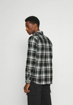 Nouveau 🧨 Selected Homme SLHSLIMTRENT 👚 SHIRT CHECK - Chemise - Black ✨ -Selected Homme Soldes Boutique 52be9a7287fe4edc91c0deab57594447