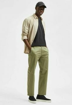 Meilleure affaire ✨ Selected Homme SLHLOOSE FLEX - Chino - Deep Lichen Green 🧨 -Selected Homme Soldes Boutique 53fc97bf044c46ab88fafd9f2e9e1994