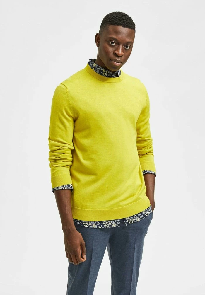 Meilleur prix ❤️ Selected Homme SLHTOWN MERINO COOLMAX CREW - Pullover - Warm Olive ⌛ 1 Meilleur prix ❤️ Selected Homme SLHTOWN MERINO COOLMAX CREW - Pullover - Warm Olive ⌛