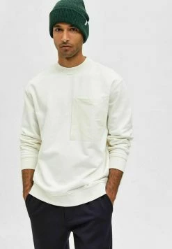 Meilleure vente 😀 Selected Homme Sweatshirt - Egret 🛒 -Selected Homme Soldes Boutique 5484f5ab41e748d9be0ffc3f8dbe28da