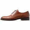 Meilleure affaire 👏 Selected Homme SLHLOUIS DERBY 👟 SHOE - Derbies & Richelieus - Cognac 🤩
