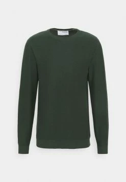 Promo 🎉 Selected Homme SLHBRENT CREW NECK - Pullover - Darkest Spruce ❤️ -Selected Homme Soldes Boutique 5517efae843f407daccda4ed53e0f1ec