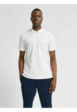 Offres 🔥 Selected Homme SLHREGEMON - Polo - Bright White 🔥