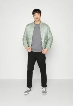 Budget 🛒 Selected Homme CALEB CREW NECK 2 PACK - Sweatshirt - Navy Blazer/medium Grey Melange 😉