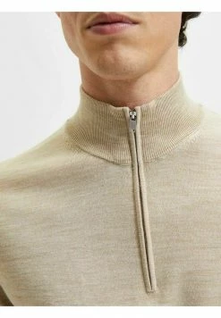 Sortie 🔥 Selected Homme Pullover - Simply Taupe 😉 -Selected Homme Soldes Boutique 5611483ee12e4526a1531ef24845b49a
