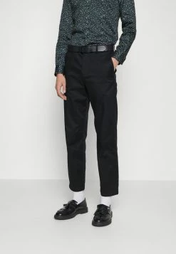 Bon marché ✨ Selected Homme SLHLOOSE SALFORD FLEX PANTS - Chino - Dark Sapphire 🧨
