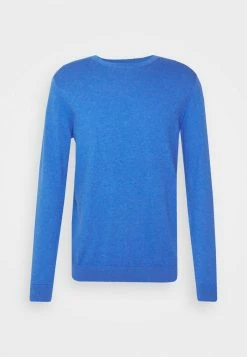 Offres 🌟 Selected Homme SLHBERG CREW NECK - Pullover - Star Sapphire Melange ⌛ -Selected Homme Soldes Boutique 5868f1ea46614e2aab01964cb002cb14