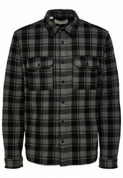 Grosses soldes 🥰 Selected Homme LOOSE FIT - Chemise - Grey 🔥 -Selected Homme Soldes Boutique 58f1643ed9184f95b9956b0358a34a2f