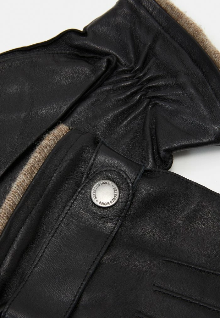 Remise ✨ Selected Homme SLHPOUL GLOVES - Gants - Black 🎉 3 Remise ✨ Selected Homme SLHPOUL GLOVES - Gants - Black 🎉 – Image 3