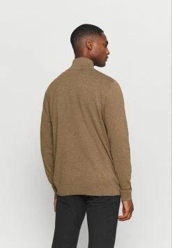 Budget ✔️ Selected Homme SLHBERG HALF ZIP - Pullover - Teak Melange 😉 -Selected Homme Soldes Boutique 5b8b8874248947b2a4675f5d55d2fa1a