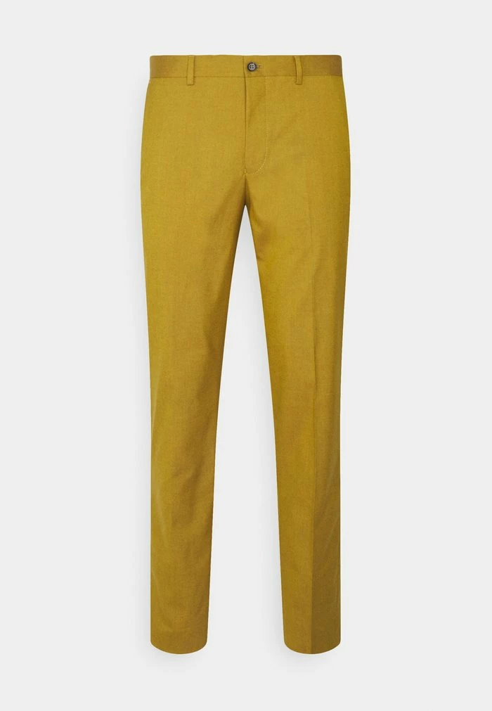 Promo 💯 Selected Homme SLHSKINNY- YLOLOGAN SUIT - Costume - Mustard Gold ❤️ 4 Promo 💯 Selected Homme SLHSKINNY- YLOLOGAN SUIT - Costume - Mustard Gold ❤️ – Image 4