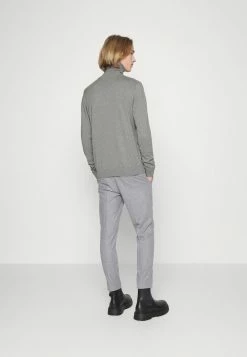 Acheter 🥰 Selected Homme SLHBERG ROLL NECK - Pullover - Medium Grey Melange 👏 -Selected Homme Soldes Boutique 5d5705d708384636aac41a6010b59374
