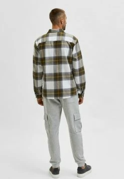 Acheter 🔥 Selected Homme Chemise - Grey/white 🛒 -Selected Homme Soldes Boutique 5d925e1122d3407fa509e98fd42b9bef