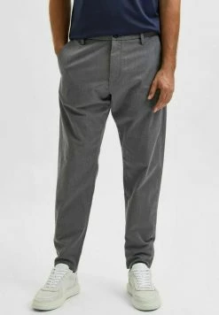 Grosses soldes ⌛ Selected Homme SLHSLIMTAPERED YORK - Chino - Phantom 🧨