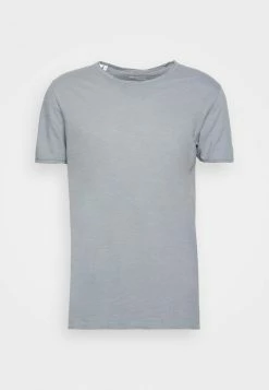 Meilleure vente 😉 Selected Homme SLHMORGAN O NECK TEE - T-shirt Basique - Tradewinds 🎉