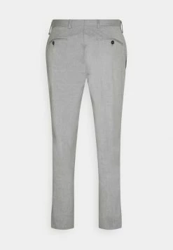 Meilleure affaire 😀 Selected Homme SLHSLIM MYLOLOGAN CROP - Pantalon Classique - Light Grey Melange 🔔 -Selected Homme Soldes Boutique 610c02193d20464385e2639af5889411