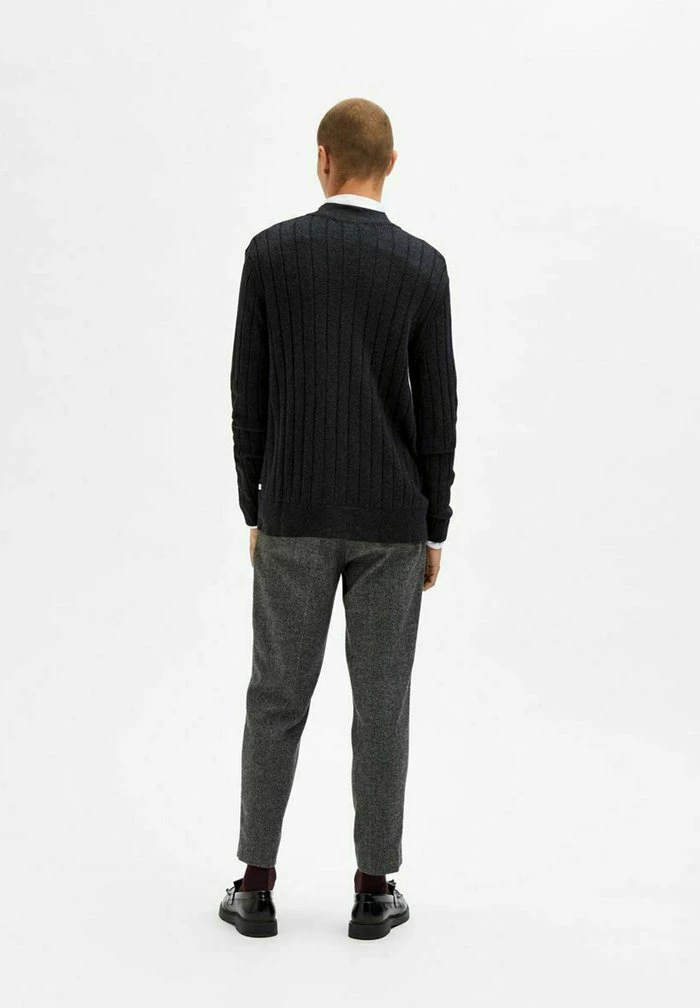 Acheter 😍 Selected Homme Gilet - Dark Grey Melange ⭐ 3 Acheter 😍 Selected Homme Gilet - Dark Grey Melange ⭐ – Image 3