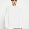 Coupon 🔥 Selected Homme SLHLOOSEDAWSON HIGH NECK - Sweatshirt - Egret 🎁