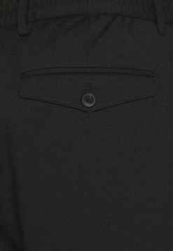 Meilleure vente ✨ Selected Homme SLHPETE STRING CAMP - Short - Black 🎁 -Selected Homme Soldes Boutique 65bad4f573904036aa3926a98cbe6a89