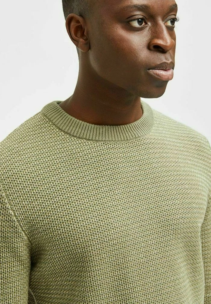 Vente flash 🎉 Selected Homme Pullover - Deep Lichen Green 🥰 4 Vente flash 🎉 Selected Homme Pullover - Deep Lichen Green 🥰 – Image 4