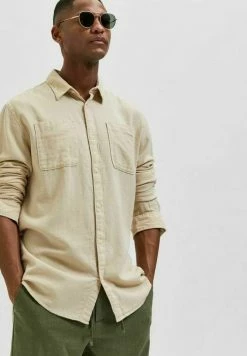 Remise 🥰 Selected Homme SLHSLIMNICO - Chemise - Oatmeal 🥰 -Selected Homme Soldes Boutique 6690ce70db804e5fa801a57ea2a3ada8