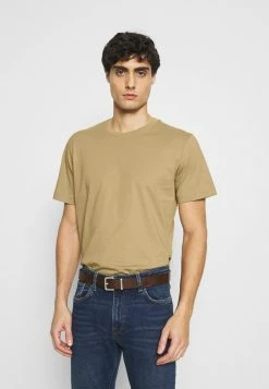 Budget 🔔 Selected Homme SLHNORMAN SS O-NECK S NOOS - T-shirt Basique - Kelp 🎉