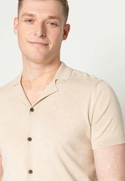 Sortie 😉 Selected Homme SLHBERG CUBAN - Chemise - Incense ❤️ -Selected Homme Soldes Boutique 6751cfc13ea842aba83303e78c6f979d