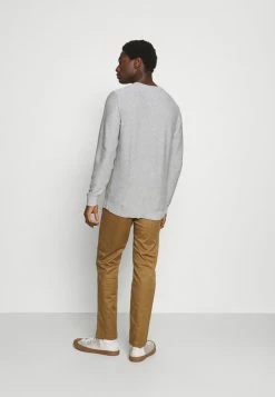 Vente flash ❤️ Selected Homme SLHBRENT CREW NECK - Pullover - Light Grey Melange 💯 -Selected Homme Soldes Boutique 685ed39917064448b4c5411477702e4e